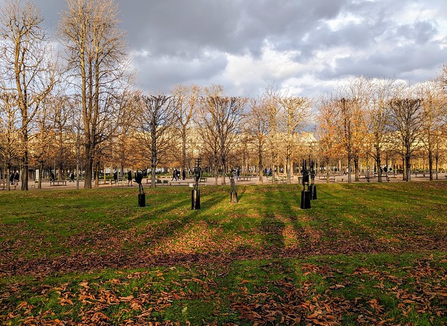 Paris - Tuileries Garden / Autumn colors