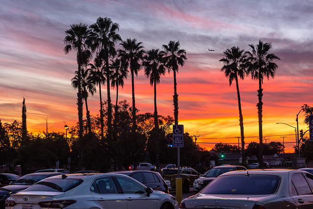 Epic Sunset at Best Buy Westminster