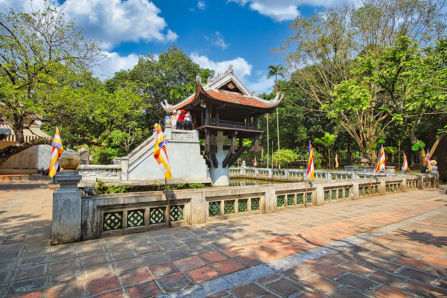 Hanoi VN -  Chùa Một Cột - One Pillar Pagoda 05