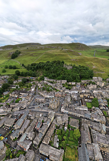 Settle aerial image - North Yorkshire