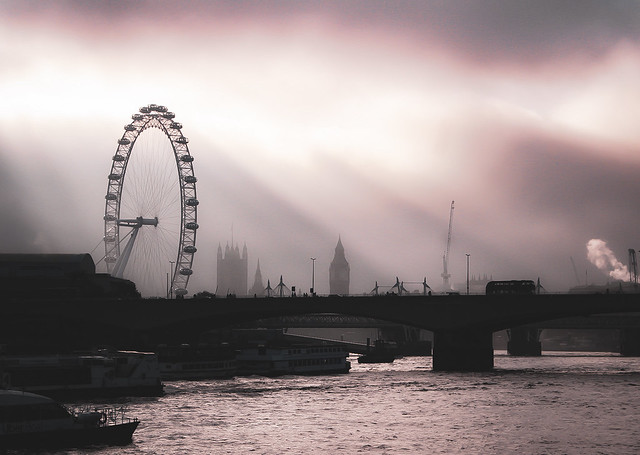Foggy day in London Town