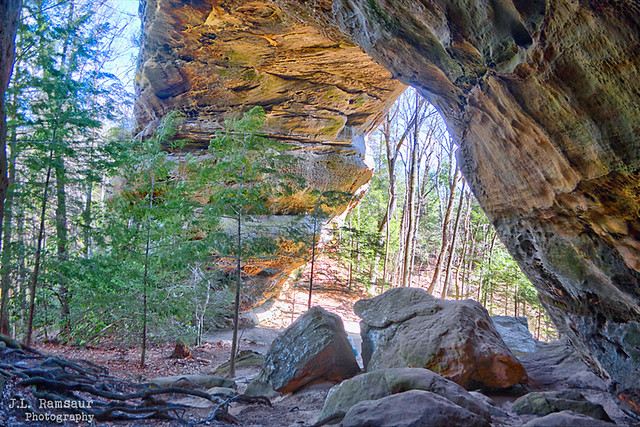 Twin Arches - Big South Fork National River & Recreation Area - Oneida, Tennessee
