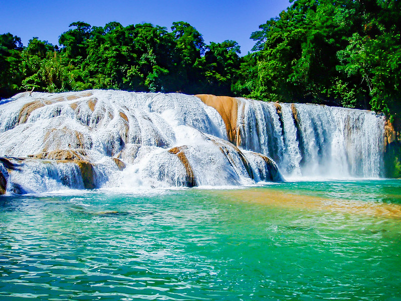 Agua Azul Chiapas waterfalls