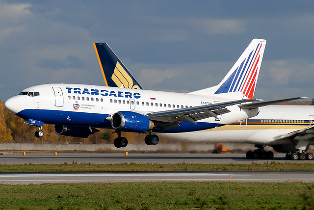 EI-DTW Transaero Airlines Boeing 737-5Y0
