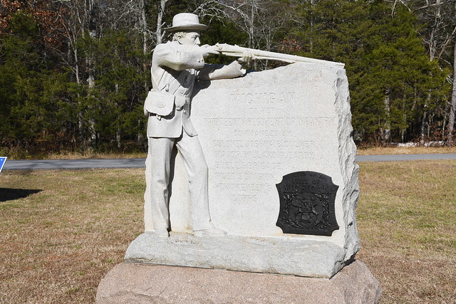 Battle of Chickamauga – 13th Michigan Infantry Regiment Monument (Catoosa County, Georgia)