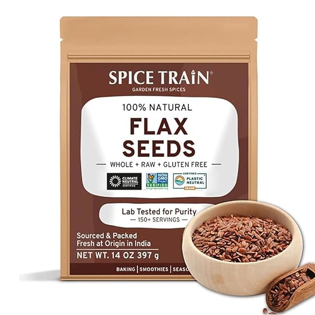 Buy Lab Tested Flax Seed in Zip Lock Pouch