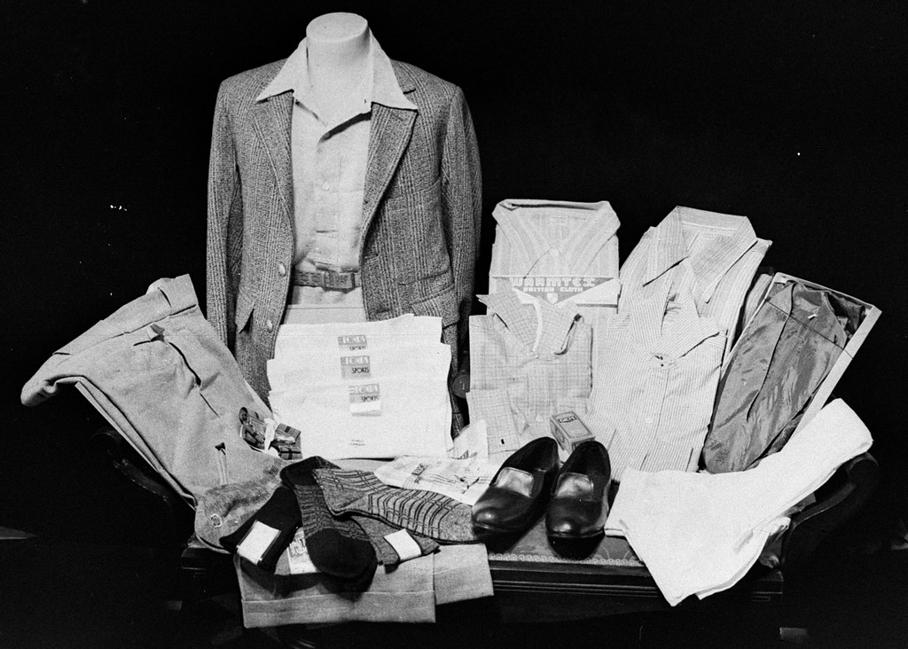 Men's Clothing Display, Mutual Group System, Sydney, June 1938