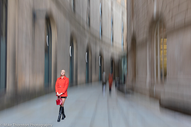 Girl in a red coat 4899