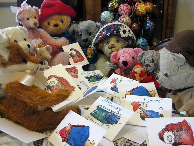 Paddington, Scout and the Christmas Cards