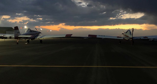 Airtankers at Idaho Airport