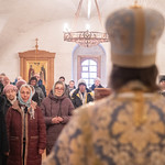 4 декабря 2023, Литургия в Введенском храме Свято-Успенского мужского монастыря (Старица)