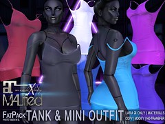 MALified - Tank & Mini Outfits - LaraX - FATPACK