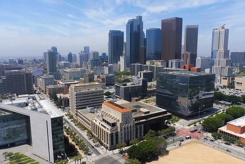 buildings losangeles california usa downtown architecture city fromabove