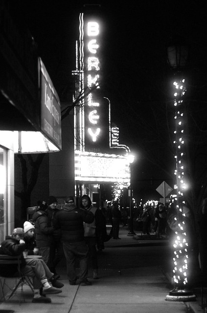 Night Time Street, Old Berkley Movie Theater