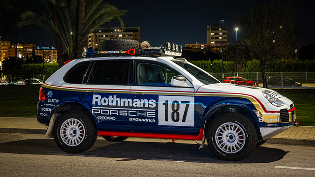 Rothmans Porsche Cayenne Turbo, Seville, December 2023….