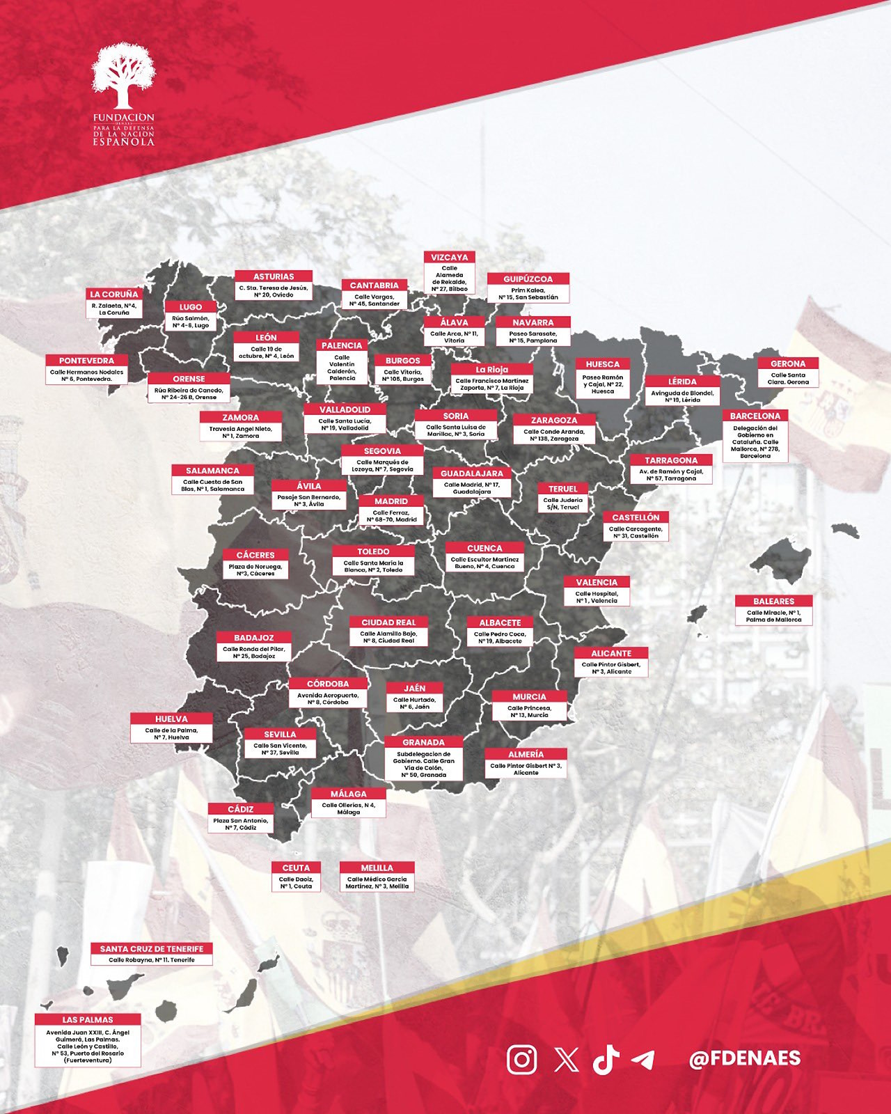 Prestas del 6D frente a als sedes del PSOE en 52 capitales de provincias de España (2)