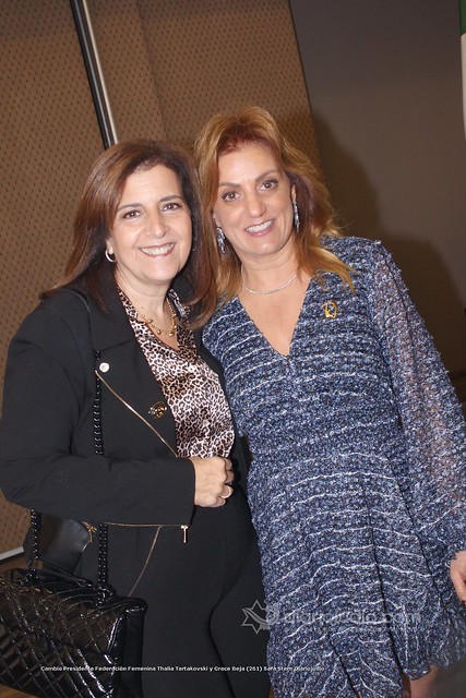 Cambio Presidenta Federación Femenina Thalia Tartakovski y Grace Beja (261)