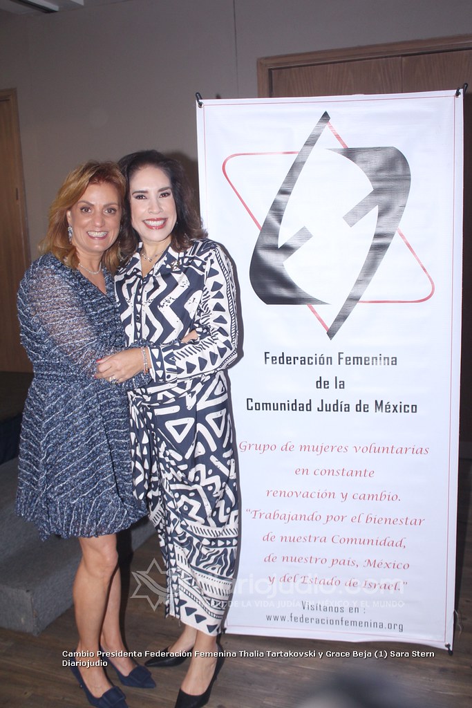 Gran labor de las mujeres de la comunidad judía de México Felicidades Thalia y Grace