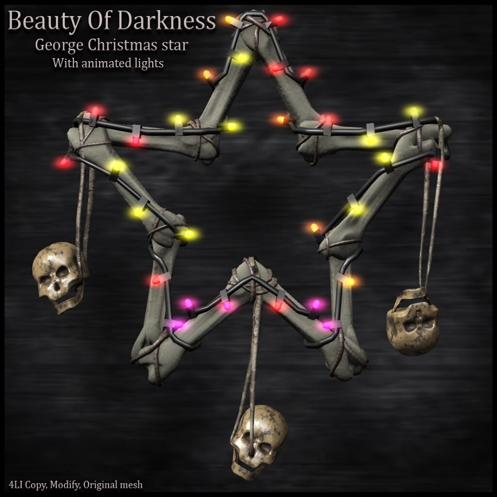 Beauty Of Darkness- George Christmas star