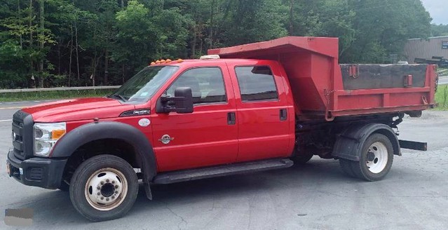 Town of Neversink, NY 2013 Ford F-550 crew cab dump