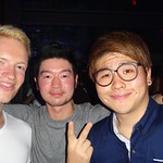 the boys tearing it up at club Octagon in Seoul, South Korea 