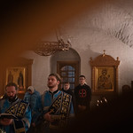 3 декабря 2023, Всенощное бдение в Введенском храме Свято-Успенского мужского монастыря (Старица)