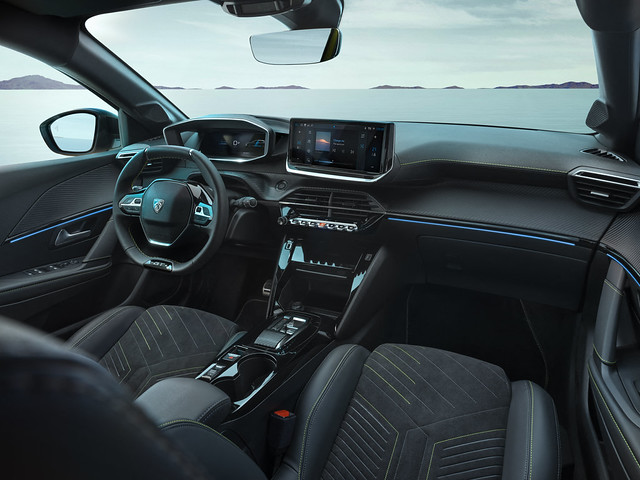 Interior do Peugeot 208
