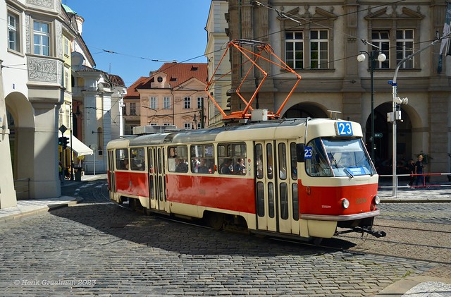 Prague Tatra tram 8014
