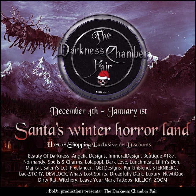 TDCF - santa's winter horror land = Open!