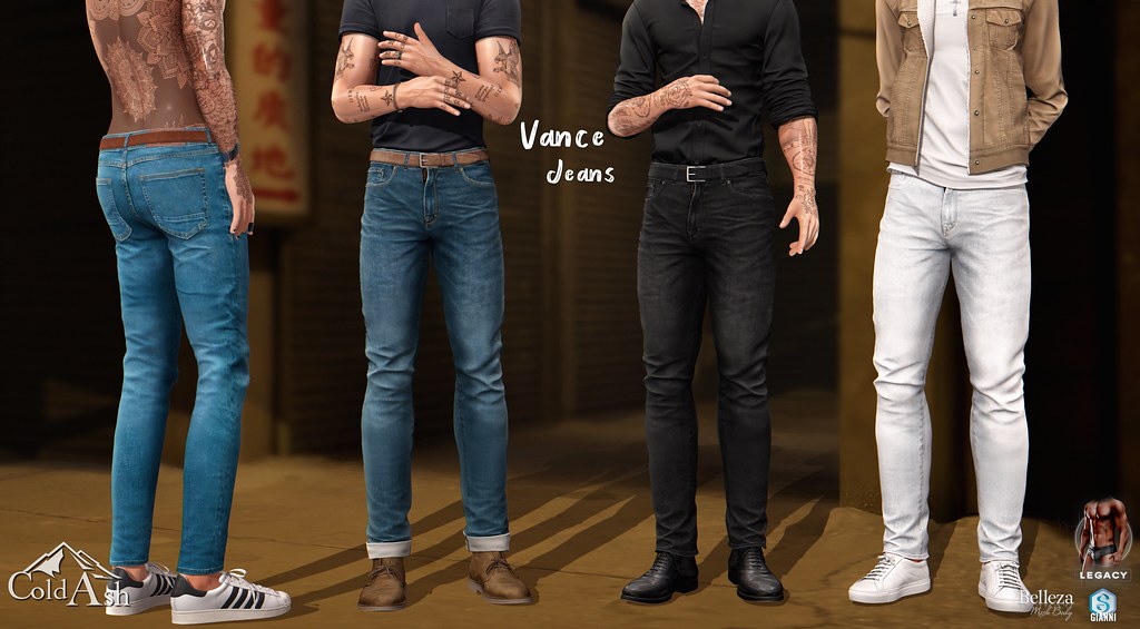 🎄❄🎁 NEW RELEASE & GIVEAWAY - COLD ASH MEN’S VANCE JEANS @ TMD Event 🎁❄🎄