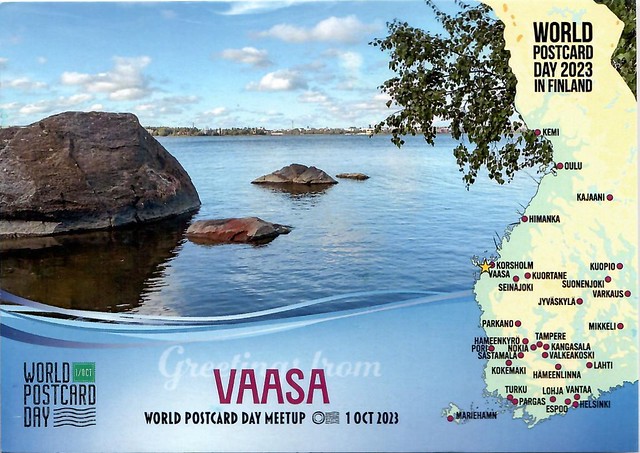 World Postcard Day, Vaasa, Finland
