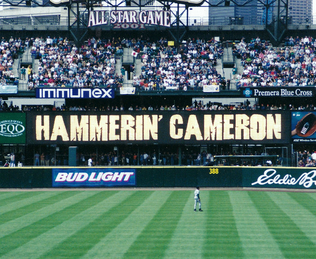 Hammerin Cameron_Seattle Mariners game