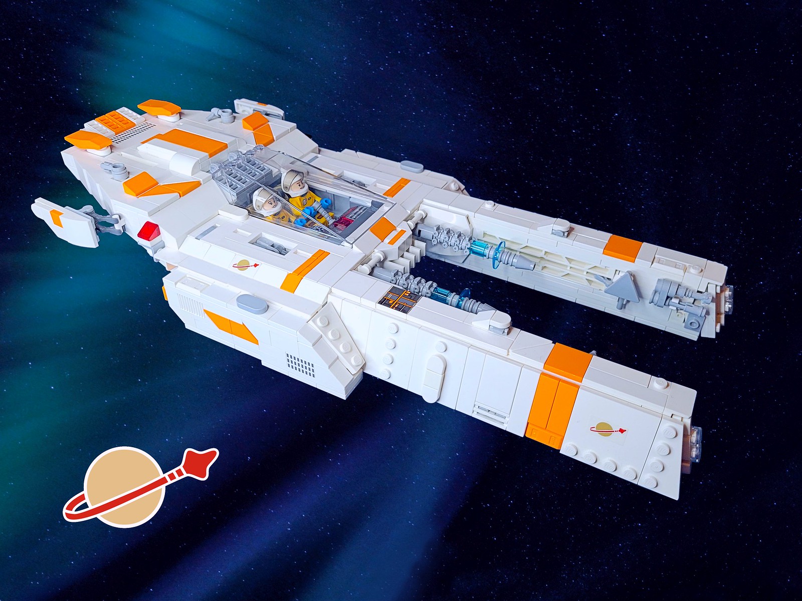 LEGO Spaceship! Totally swooshable!