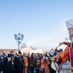 5 декабря 2023, Открытие и освящение памятника первому Тверскому епископу святителю Симеону на Соборной площади (Тверь)