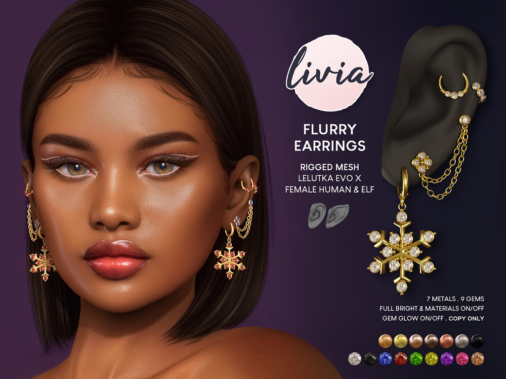 LIVIA // Flurry Earrings