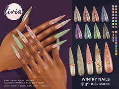 LIVIA // Wintry Nails