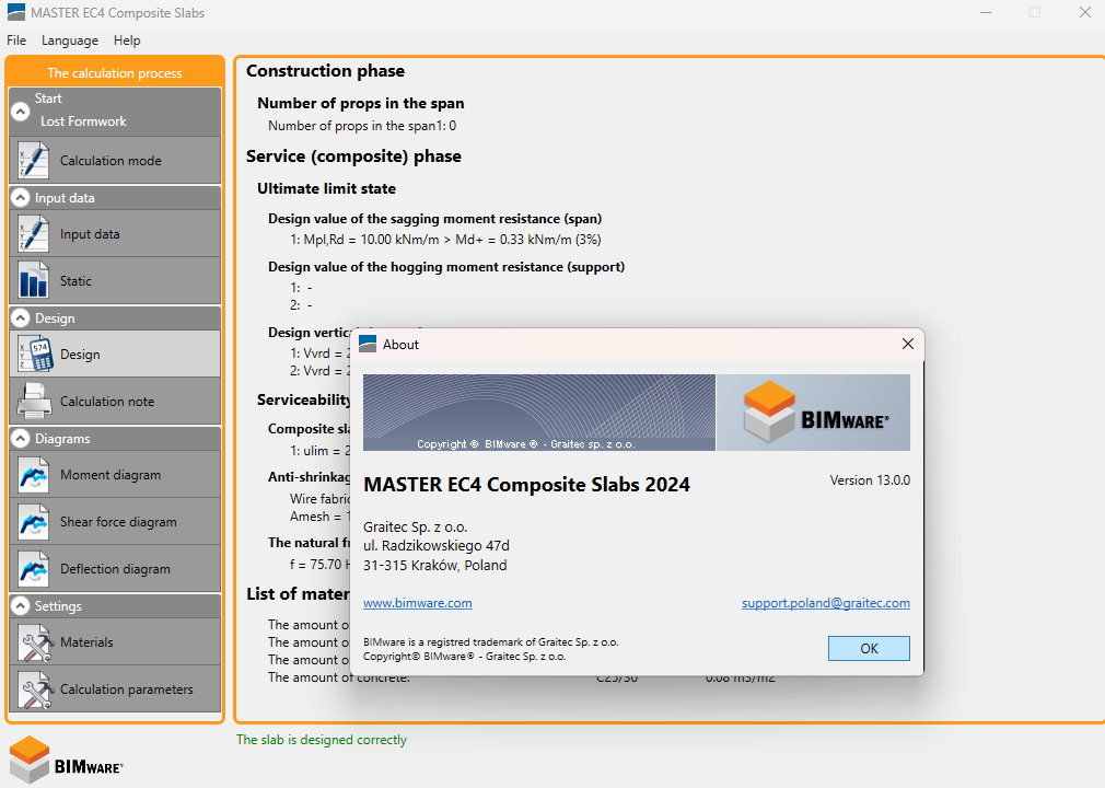 Working with MASTER EC4 Composite Slabs 2024 v13.0 full