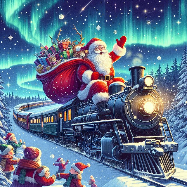 Polar Express Santa