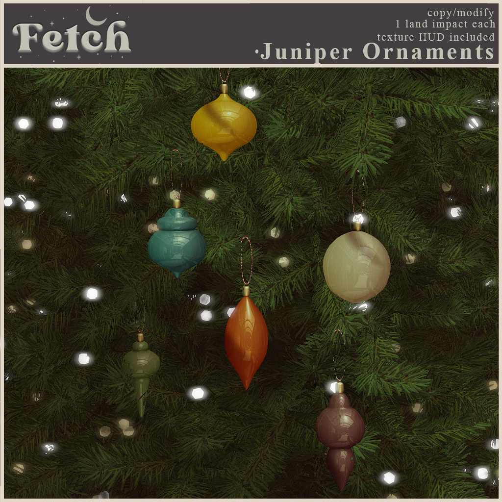 [Fetch] Juniper Ornaments @ Frost- E Fest!
