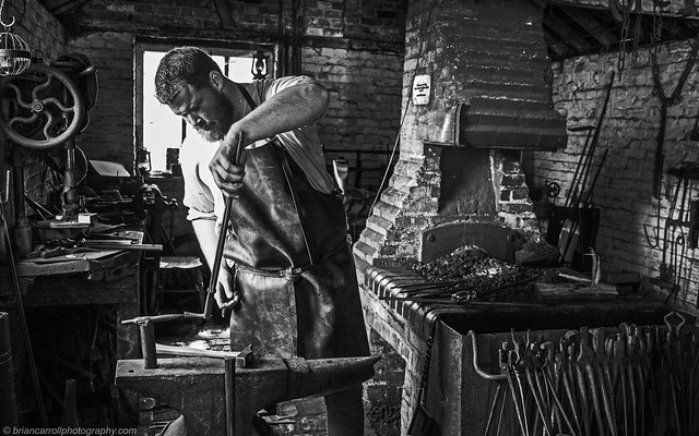 IMGL8463 Blacksmith at work