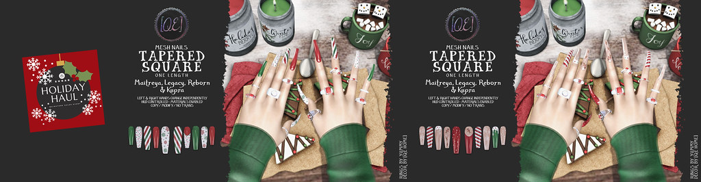 [QE] Christmas Nails – Holiday Haul