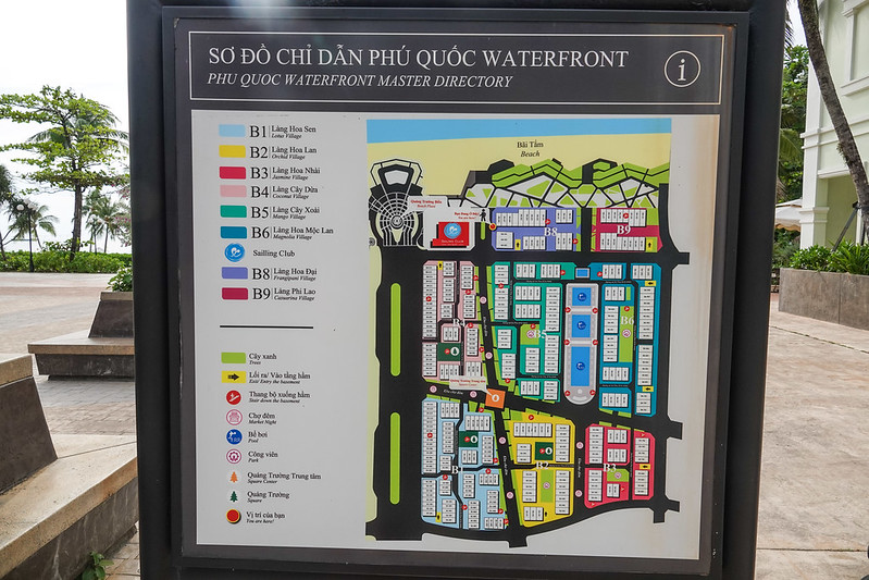 The map of Waterfront
