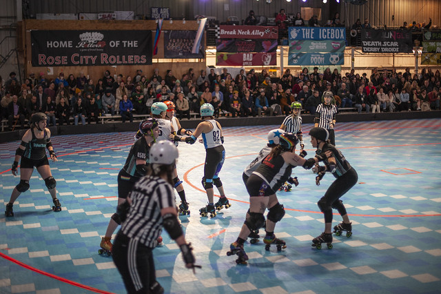 Roller derby - Wreckers v. Sick Town, 12.2.2023