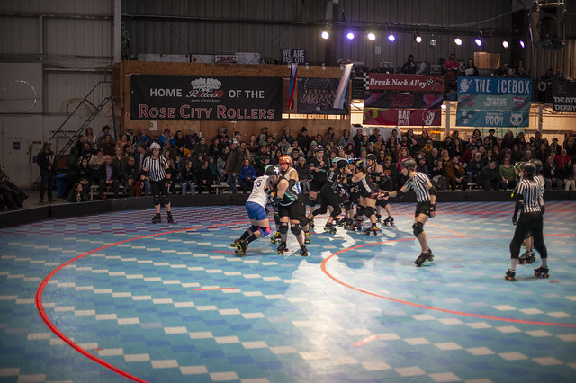 Roller derby - Wreckers v. Sick Town, 12.2.2023