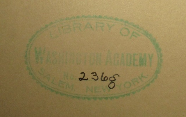 Penn Libraries Schimmel Fiction 6375: Stamp -- inked