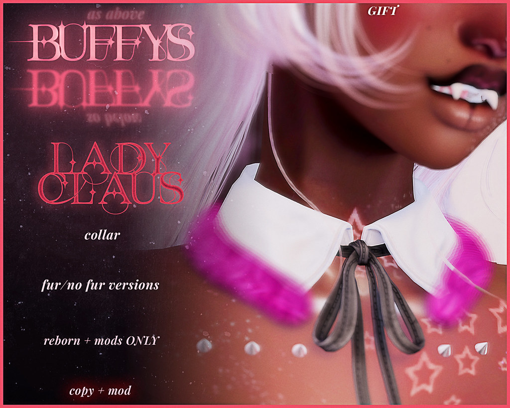 BUFFY'S – Lady Claus Collar GIFT @ Euphoria