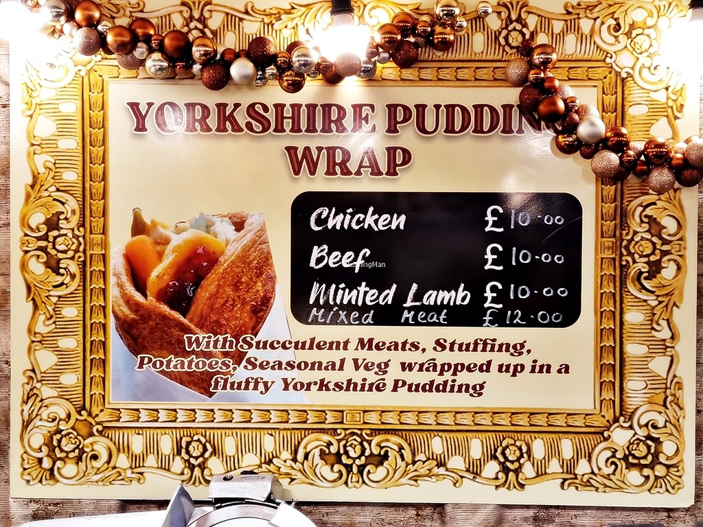 Yorkshire Pudding Wraps Pop-Up Menu