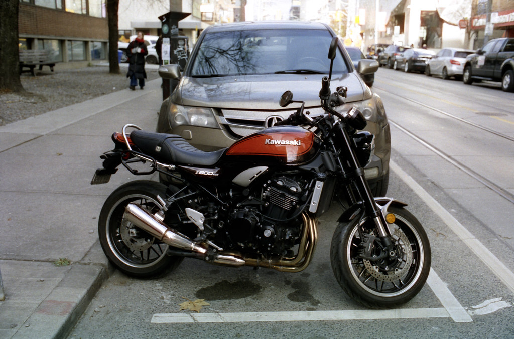 Vintage Honda Bike on McCaul