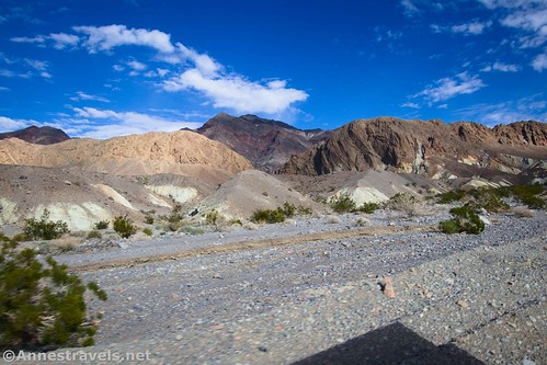 Views along the Hole in the Wall Road, Death Valley National Park, California
