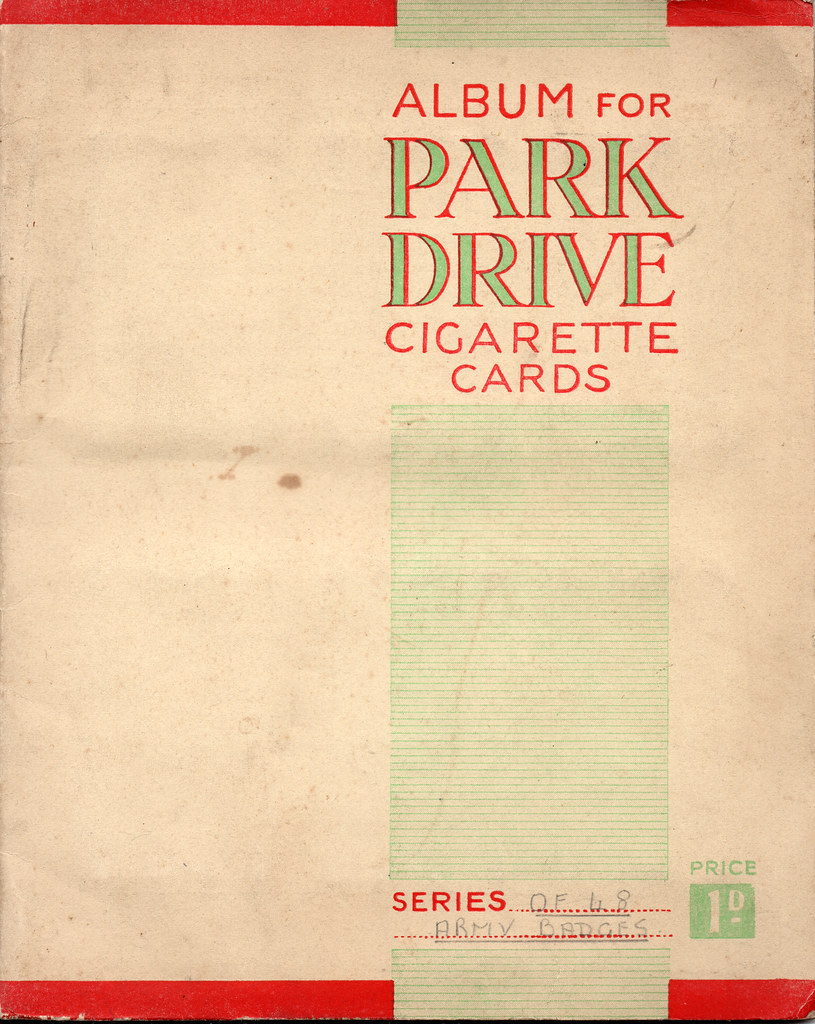 Gallaher’s Park Drive Cigarette Card Album – British Army Cap Badges 1939 - 1 of 12